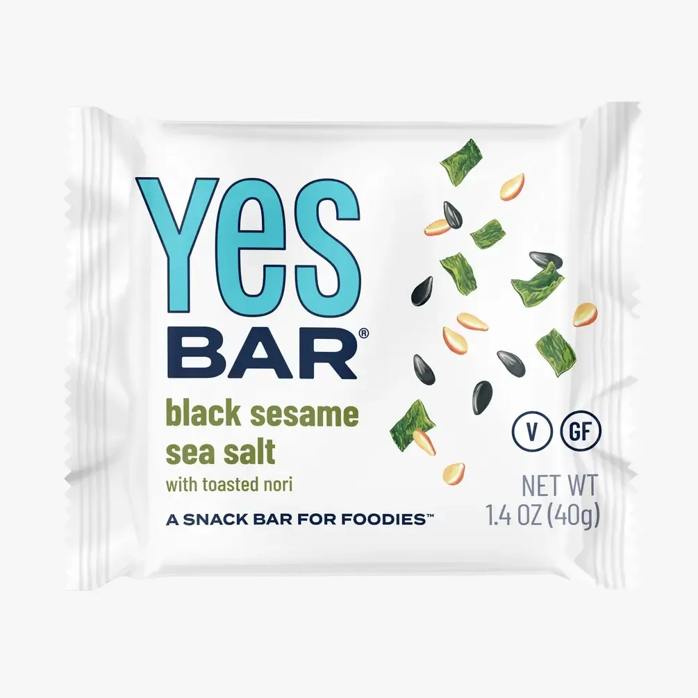 Black Sesame Sea Salt - Low Sugar Snack Bar