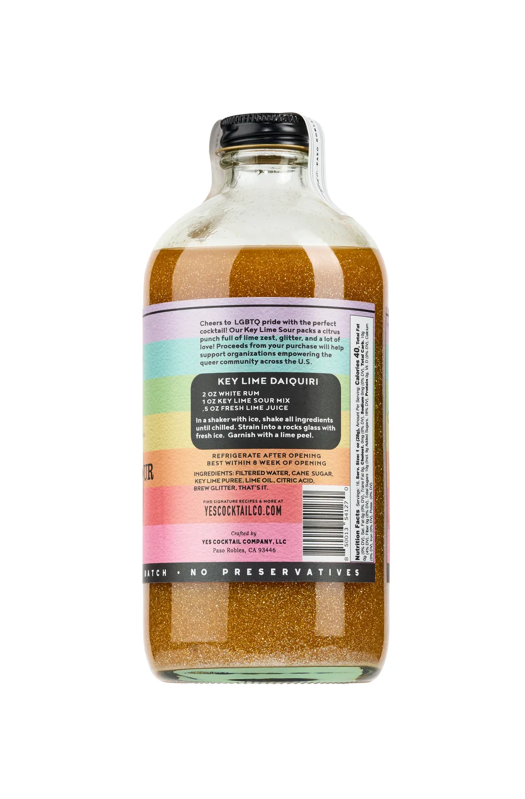 Limited Release Key Lime Sour Mixer: Pride Edition