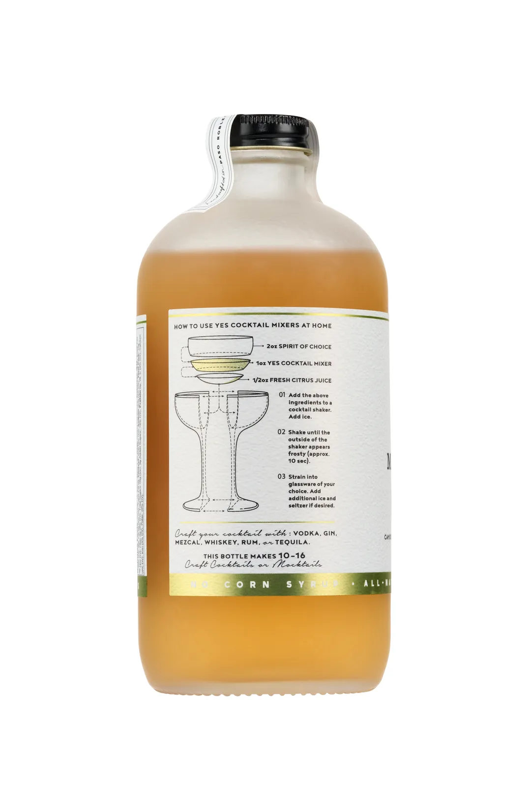 Meyer Lemon Sour Cocktail Mixer: Summer Seasonal