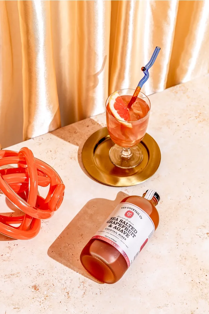 Sea Salted Grapefruit & Agave Cocktail Mixer
