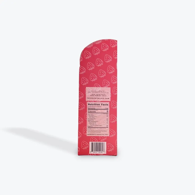 Strawberry Cocktail Garnish (Dehydrated)