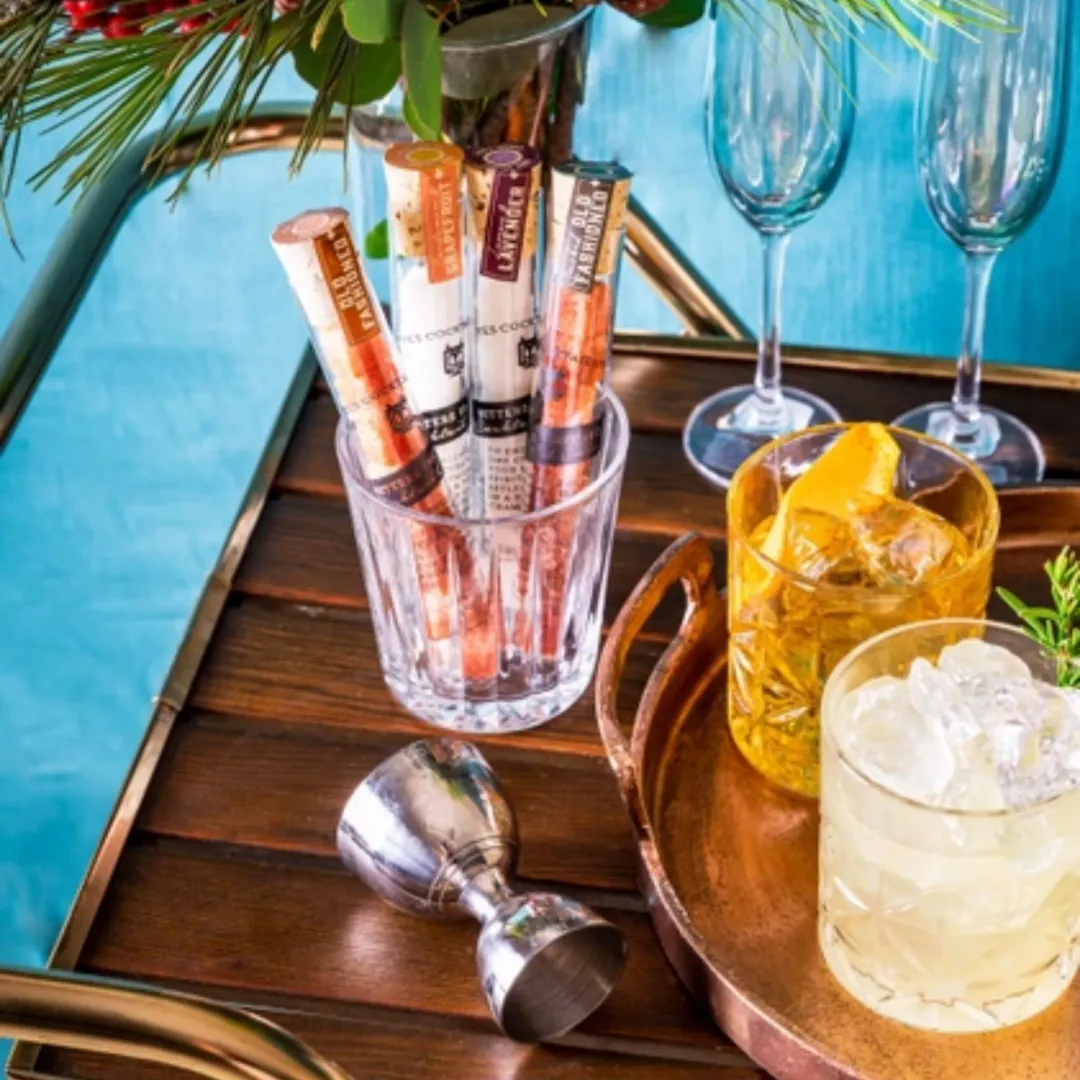 24 K Magic Old Fashioned Bitters Infused Cocktail Cubes