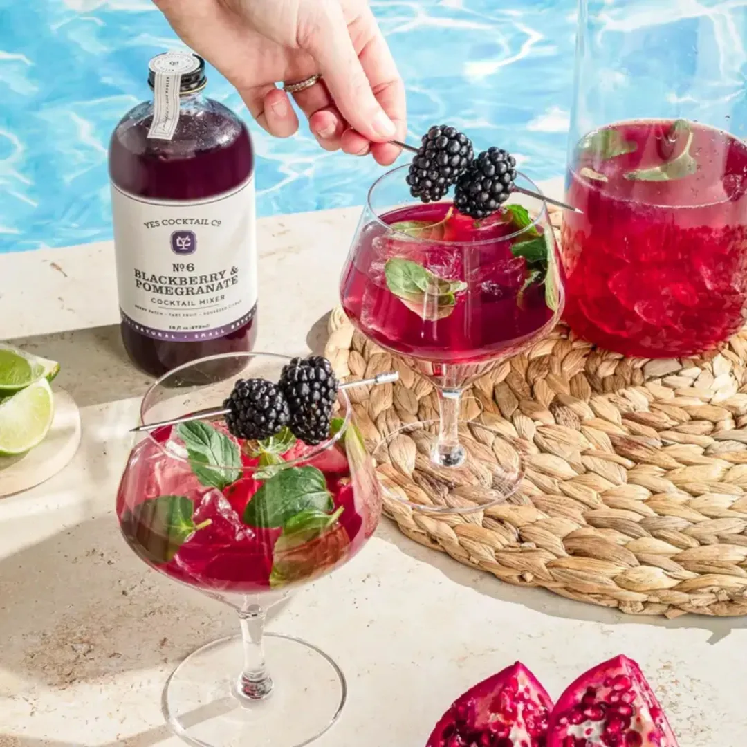 Blackberry Pomegranate Cocktail Mixer