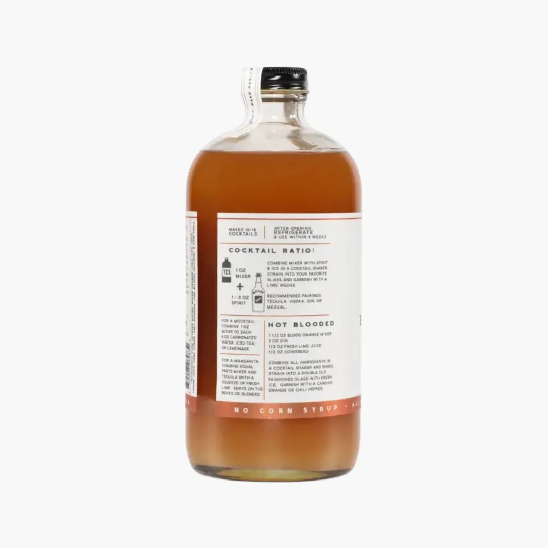 Blood Orange & Chili Pepper Cocktail Mixer
