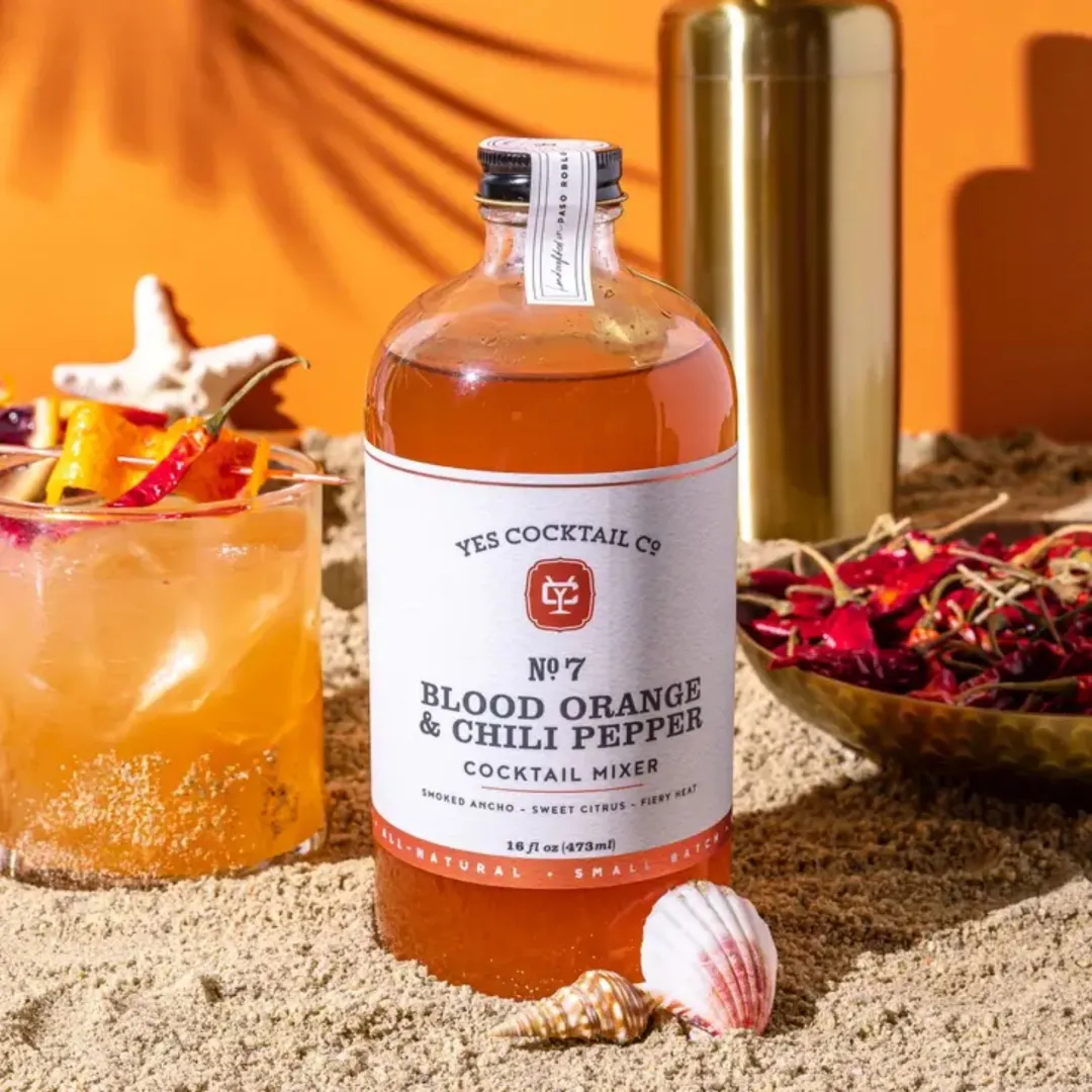Blood Orange & Chili Pepper Cocktail Mixer