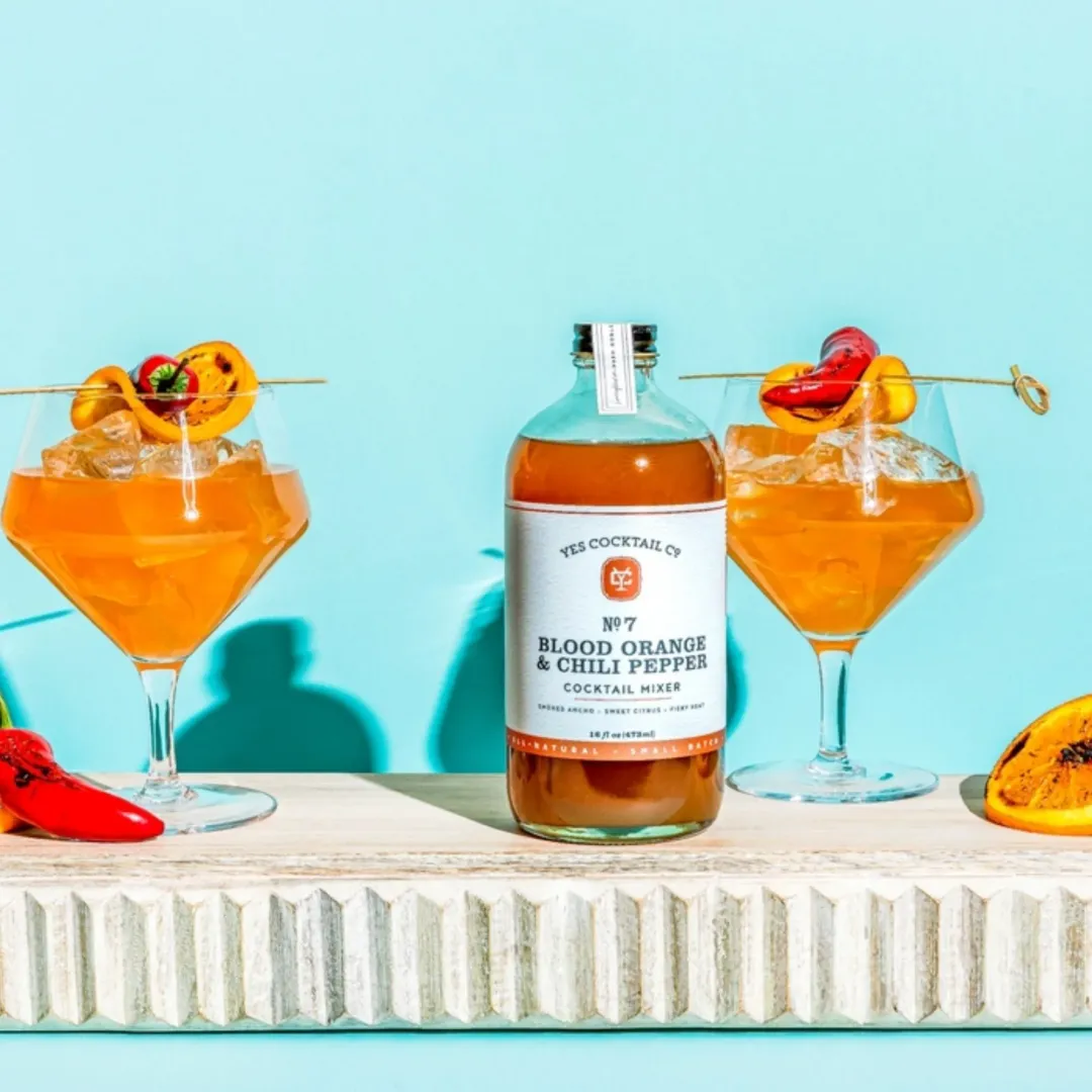 Blood Orange & Chili Pepper Cocktail Mixer