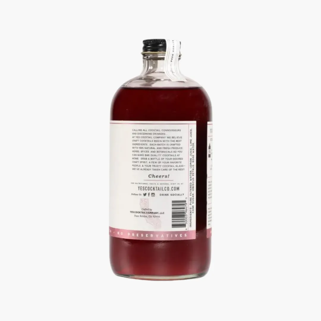 Hibiscus Rose Cocktail Mixer