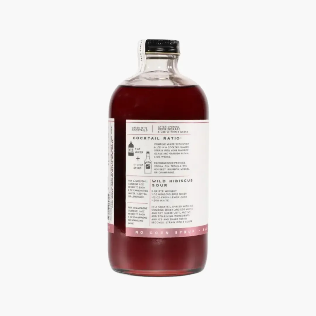 Hibiscus Rose Cocktail Mixer