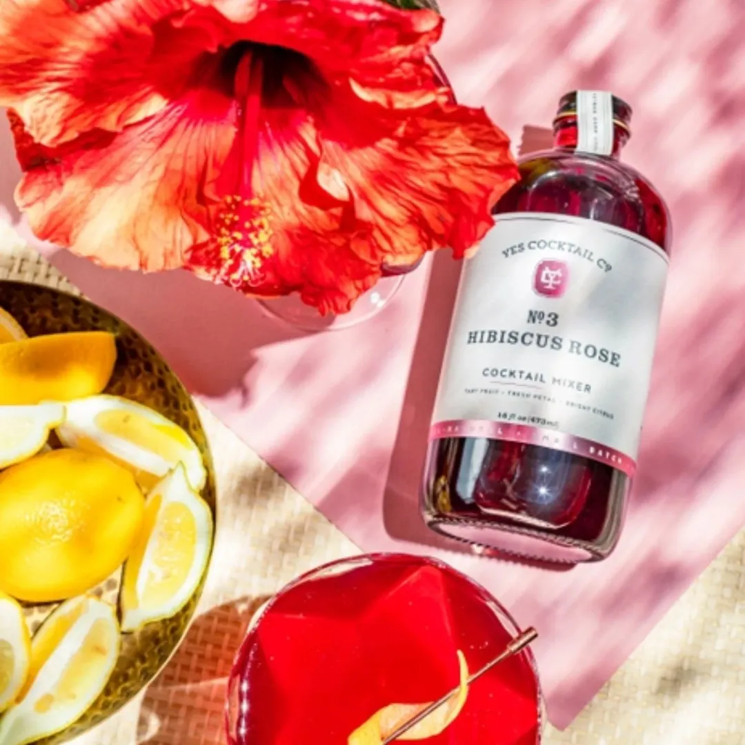Hibiscus Rose Cocktail Mixer