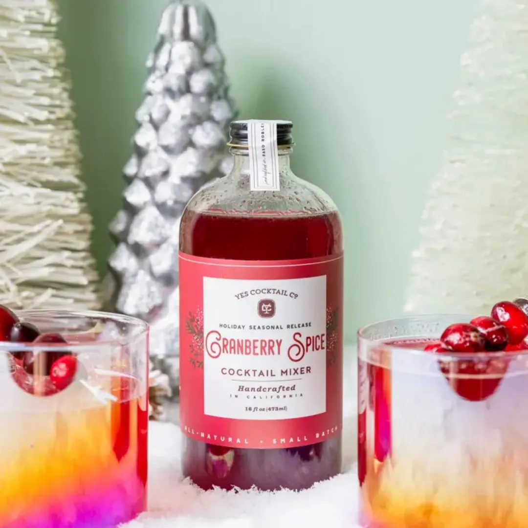 Holiday Seasonal: Cranberry Spice Cocktail Mixer