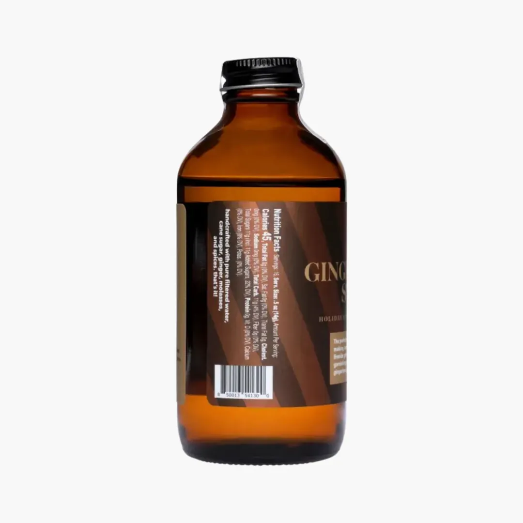 Holiday Seasonal: Gingerbread Syrup