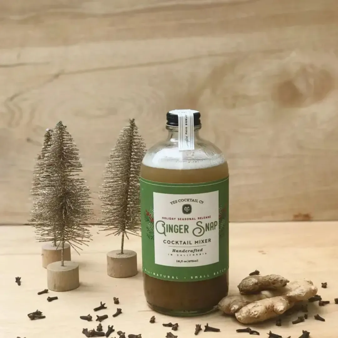 Holiday Seasonal: Gingersnap Cocktail Mixer