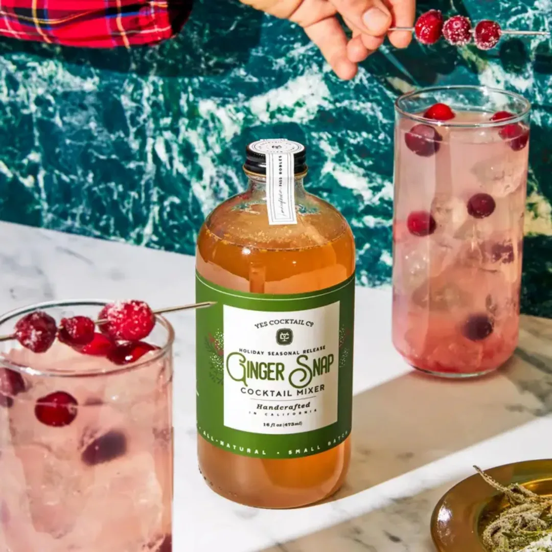 Holiday Seasonal: Gingersnap Cocktail Mixer