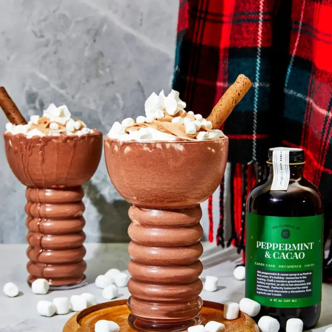 Holiday Seasonal: Peppermint and Cacao Syrup