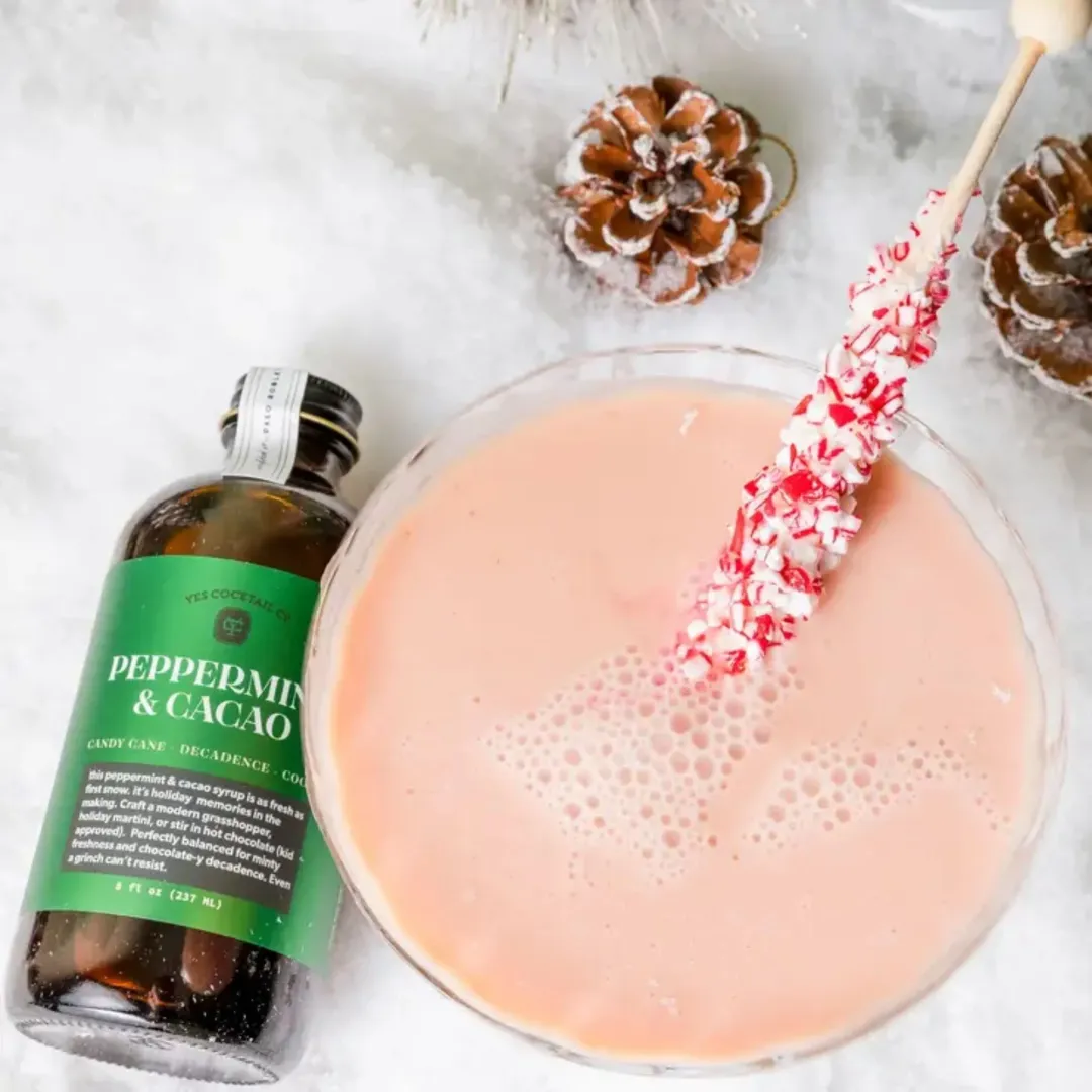 Holiday Seasonal: Peppermint and Cacao Syrup