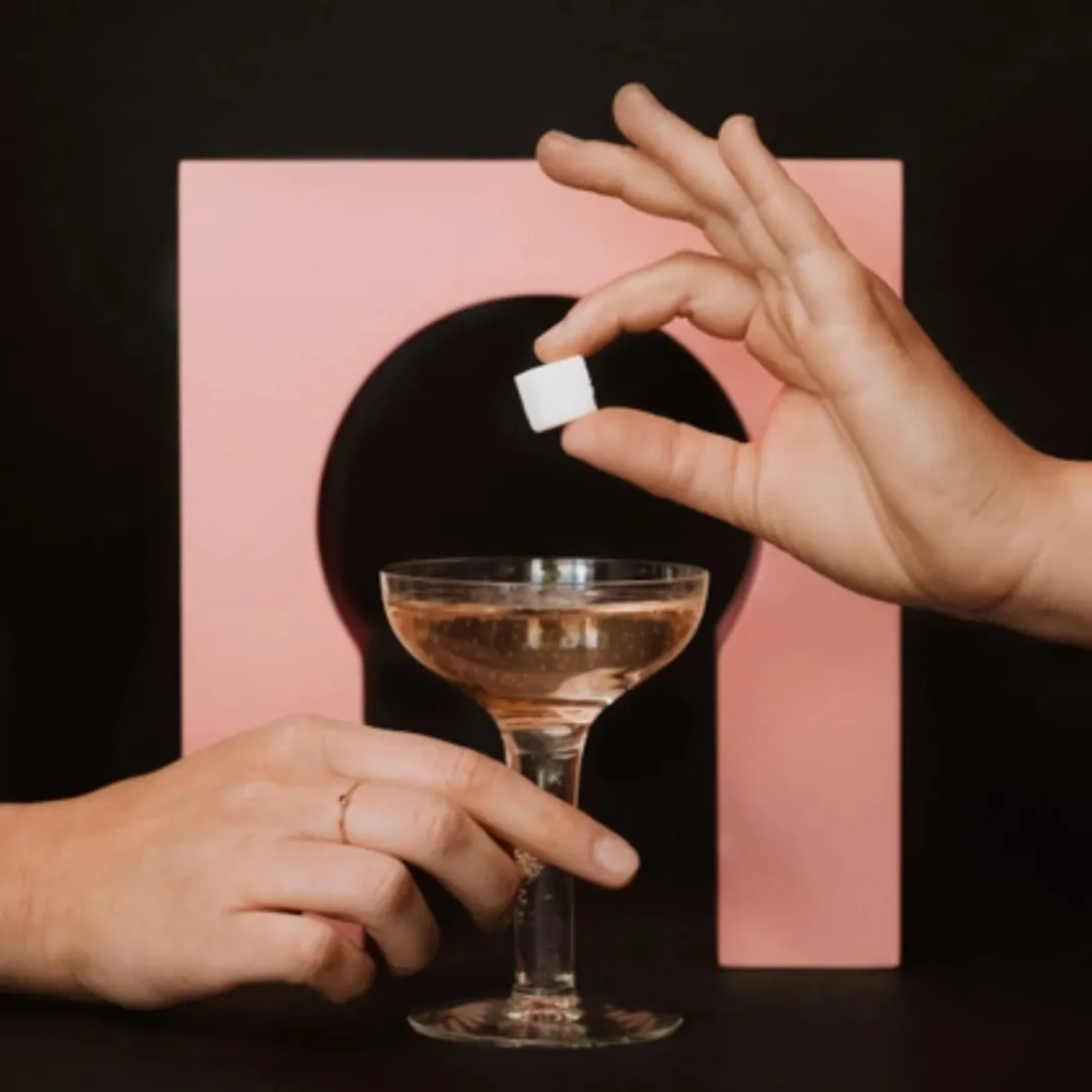 Lavender & Lemon Champagne & Cocktail Cubes