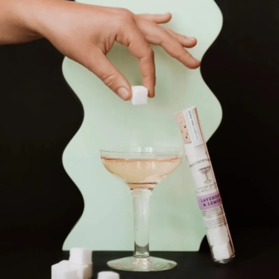 Lavender & Lemon Champagne & Cocktail Cubes