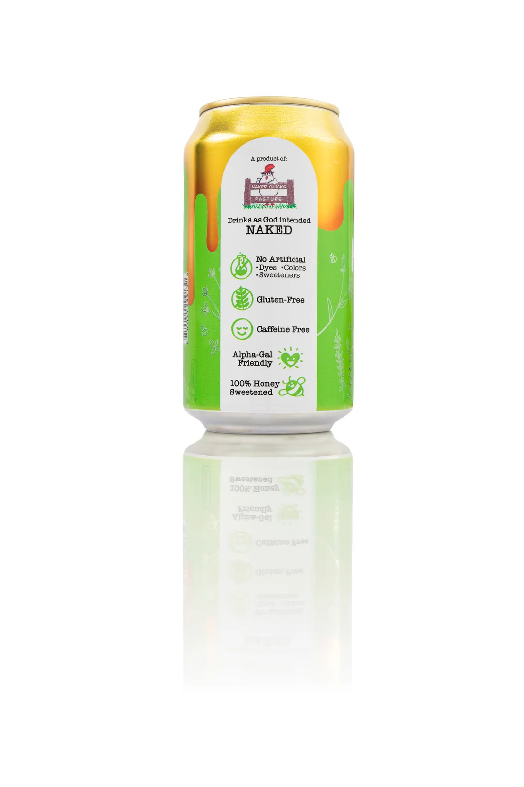 Yes Honey Apple Soda Caffeine Free | No Corn Syrup | Natural