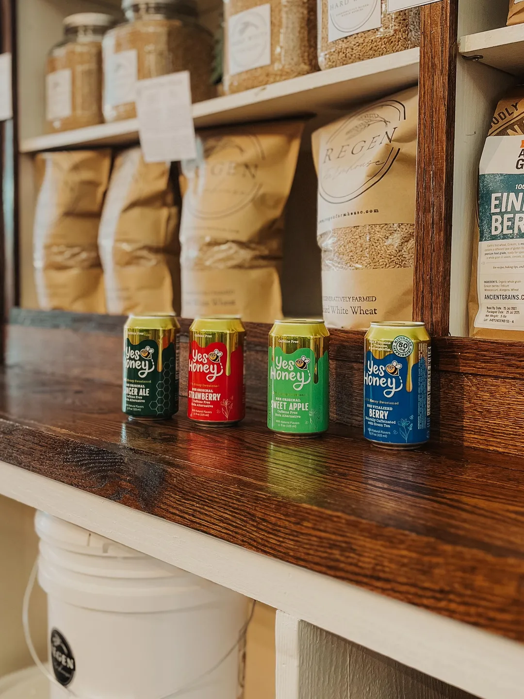 100% Honey Sweetened | Yes Honey Berry | Functional Soda | No Corn Syrup | Caffeine