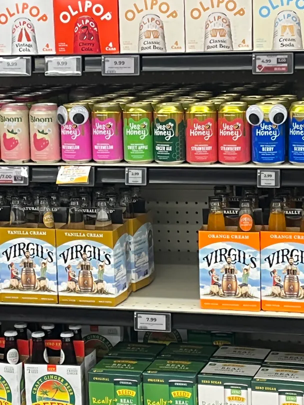 100% Honey Sweetened | Yes Honey Berry | Functional Soda | No Corn Syrup | Caffeine
