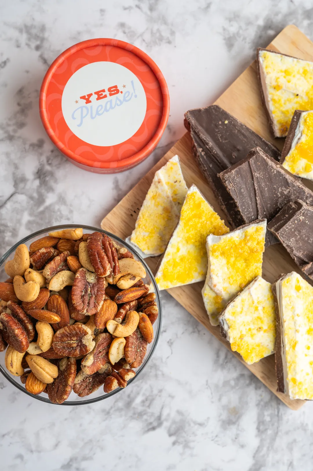 Dark Chocolate Salted Caramel Bark