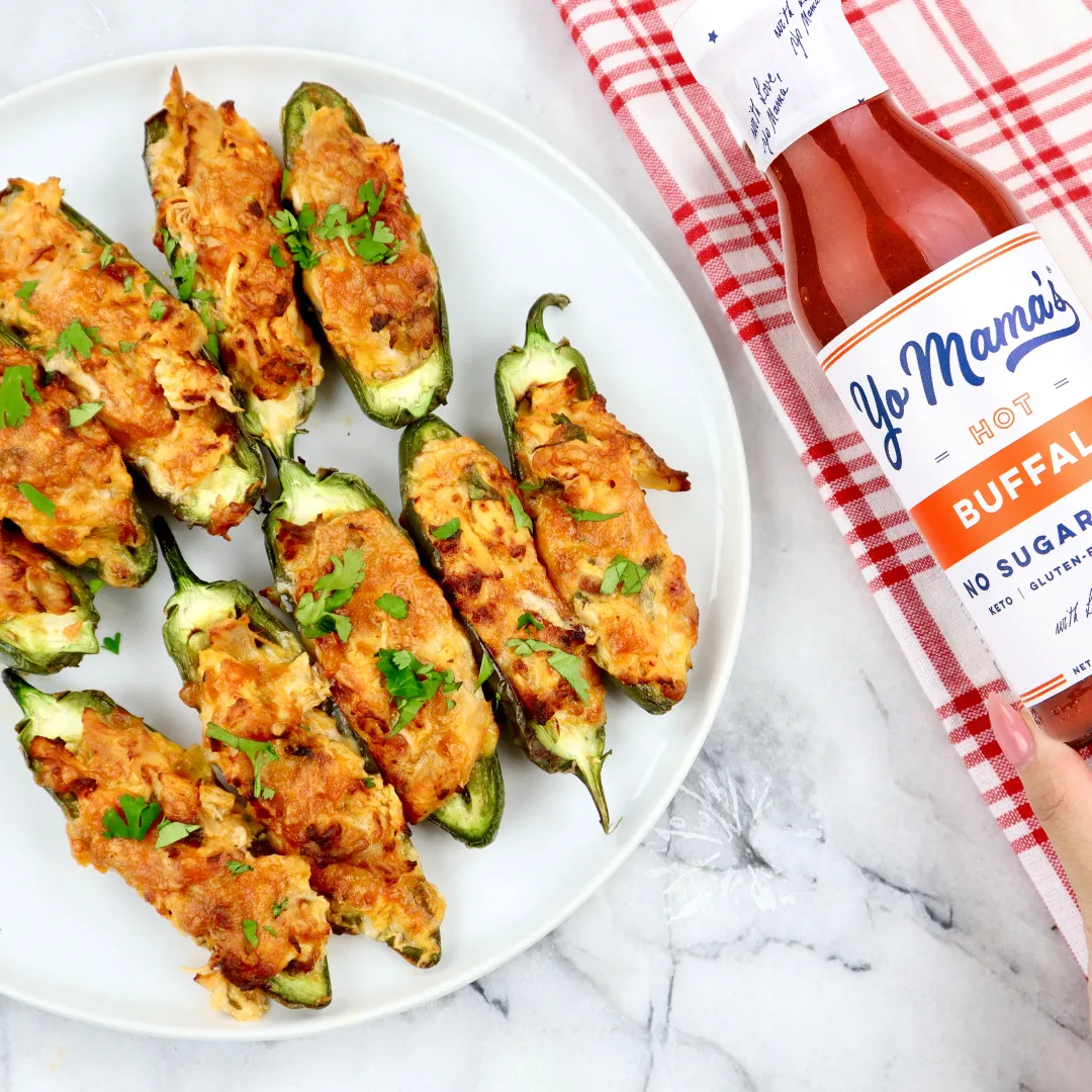 No Sugar Hot Buffalo Sauce 