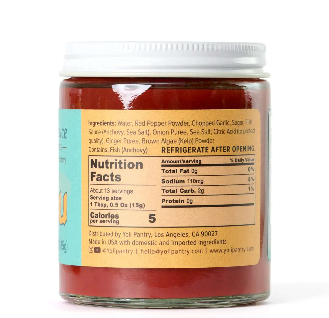 Soseu - Chili Sauce with Korean Roots (12 count case)