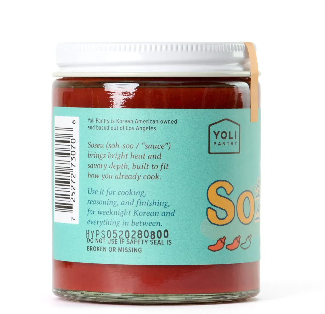 Soseu - Chili Sauce with Korean Roots (12 count case)