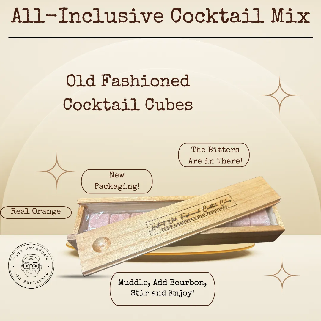 Old Fashioned Cocktail - All-inclusive cocktail cubes 