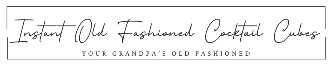 Old Fashioned Cocktail - All-inclusive cocktail cubes 