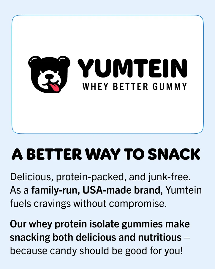 Blue Raspberry Protein Gummy Bears