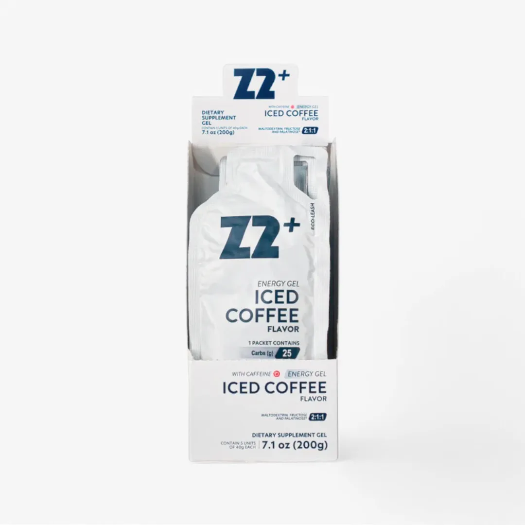 Energy Gel Z2+ Iced Coffee | 5-Count Pack