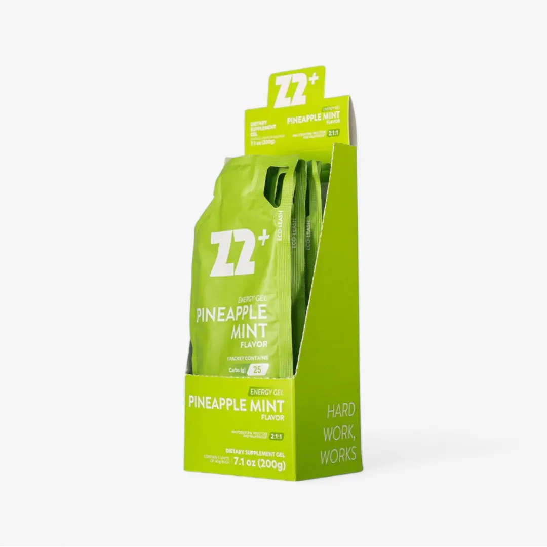 Energy Gel Z2+ Pineapple Mint | 5-Count Pack