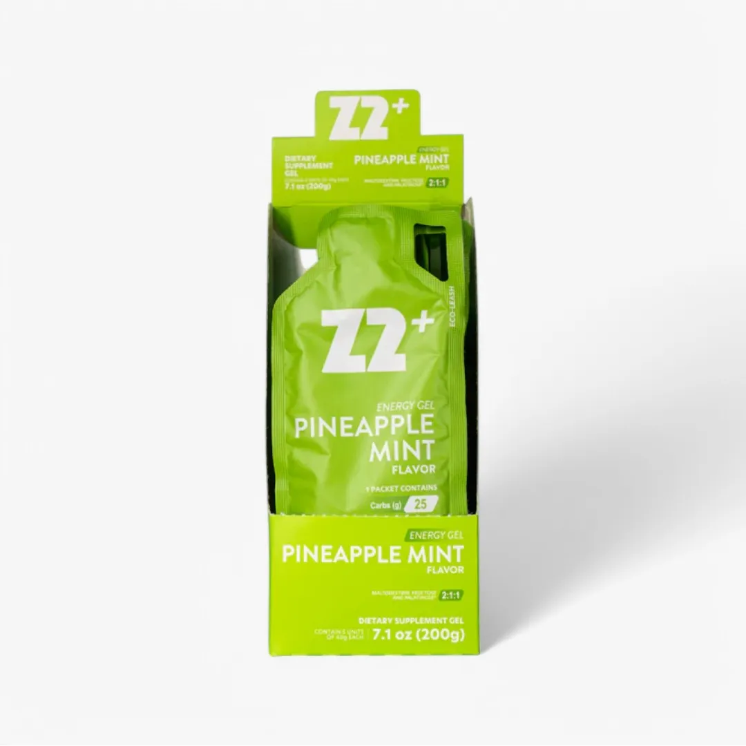 Energy Gel Z2+ Pineapple Mint | 5-Count Pack