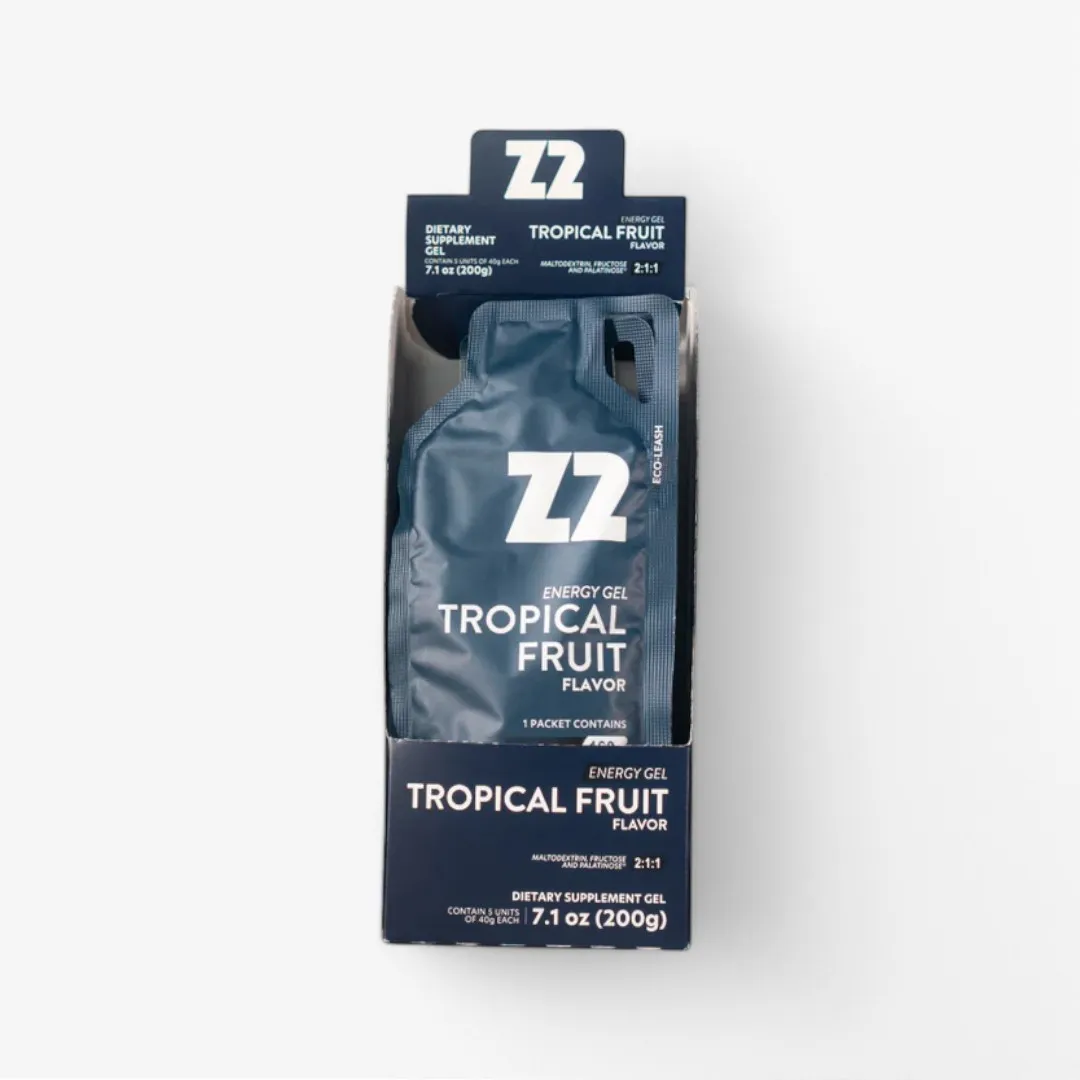 Energy Gel Z2 Tropical Fruit | 5-Count Pack