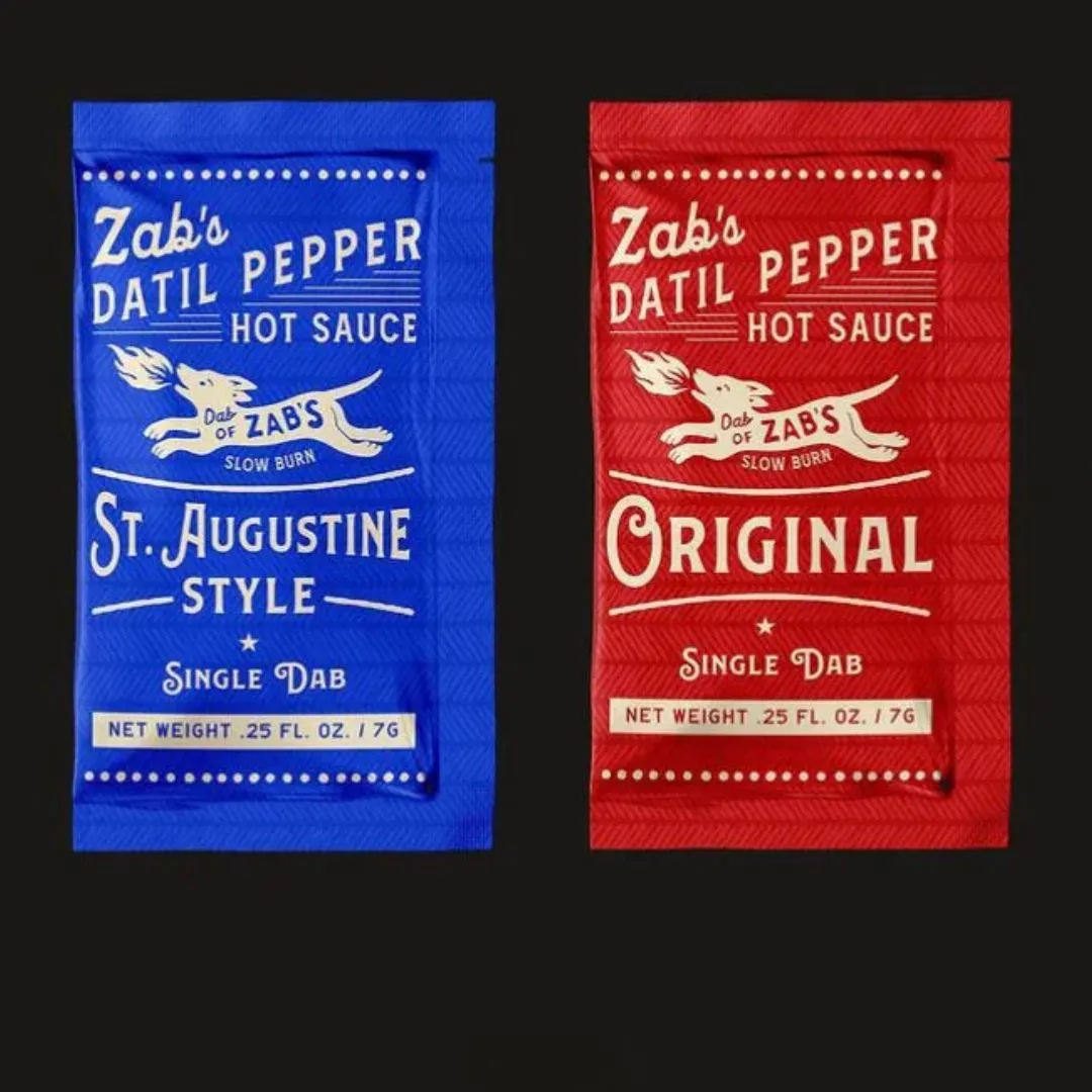 Zab's - St. Augustine Style Hot Sauce (Single Dab)