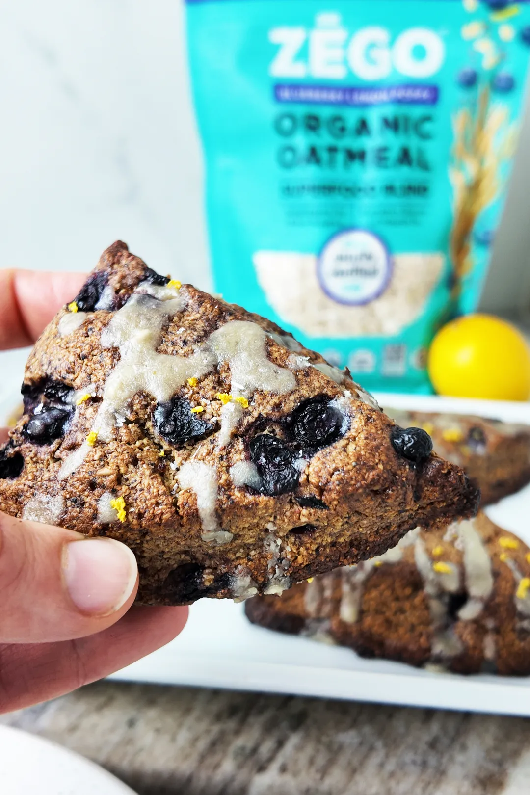 Organic Oatmeal Superfood Blueberry Lemon Poppy (10 oz.)