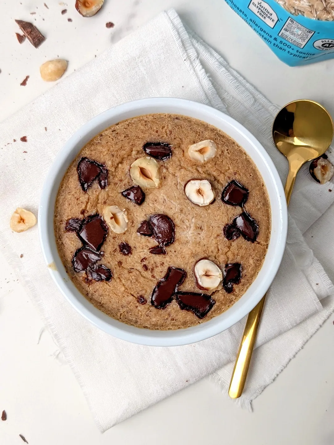 Organic Gluten-free Double Protein Oatmeal (14 Oz)