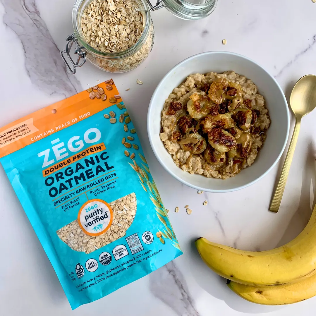 Organic Gluten-free Double Protein Oatmeal (14 Oz)