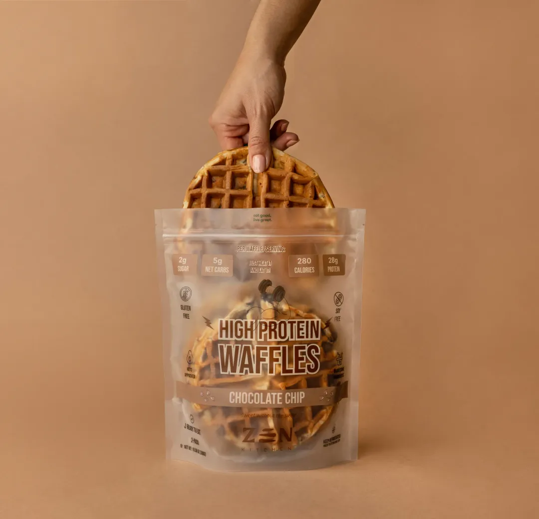 Zen High Protein Waffles - Variety Pack