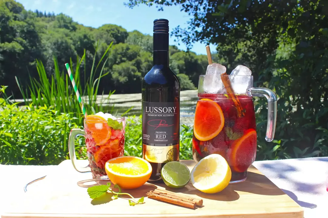 Lussory Premium Merlot Non-Alcoholic Red Wine
