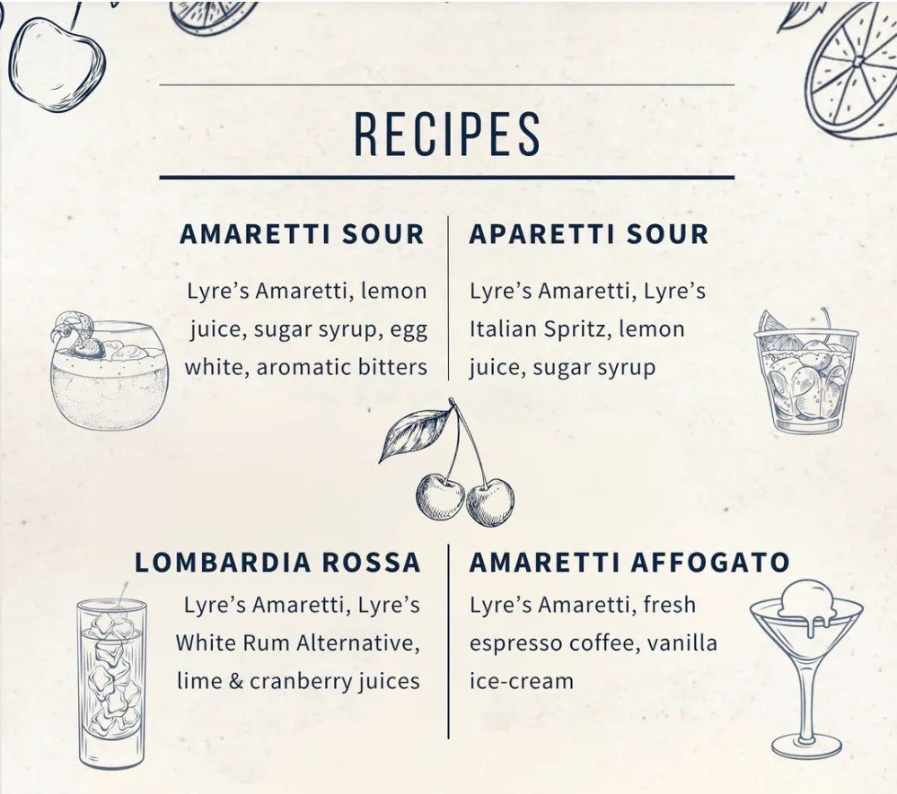 Lyre's - Amaretti