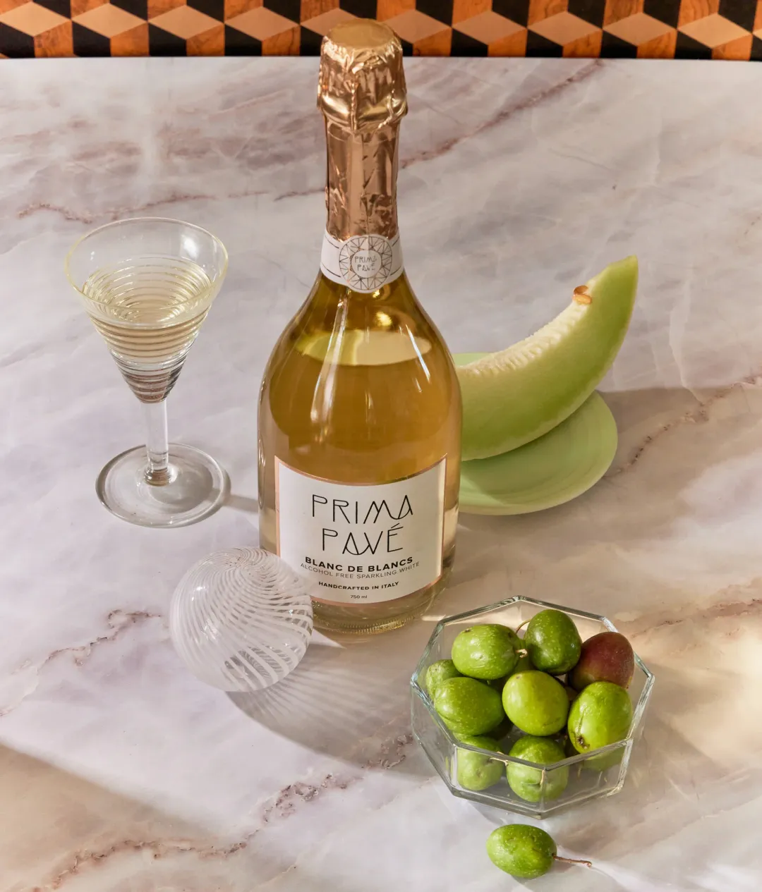 Prima Pave Blanc de Blancs Alcohol Free Sparkling (Case-6)