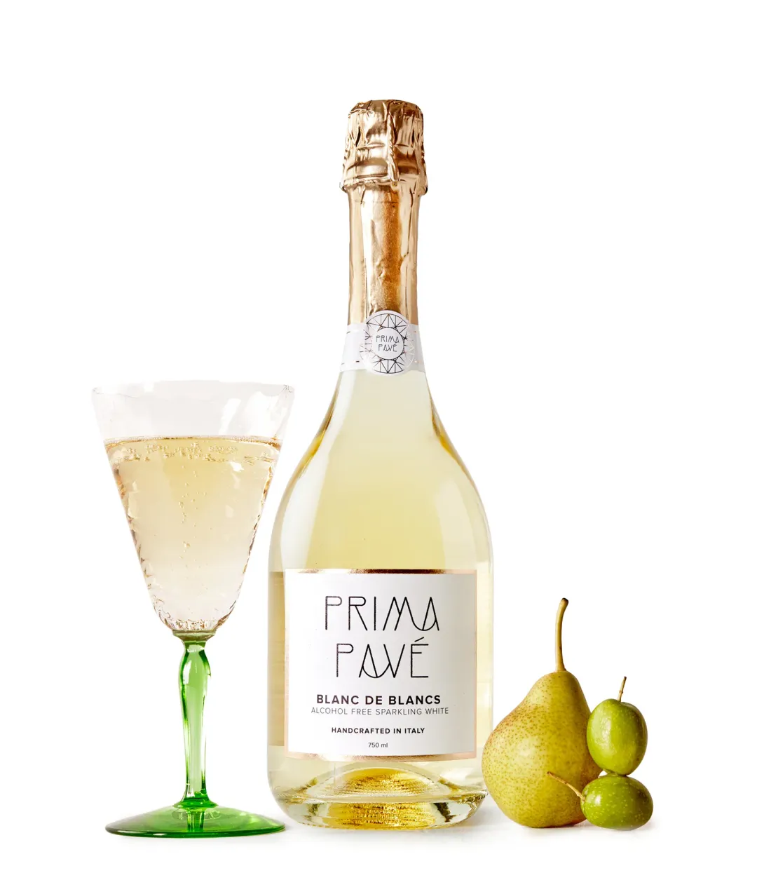 Prima Pave Blanc de Blancs Alcohol Free Sparkling 200ml (Case6)