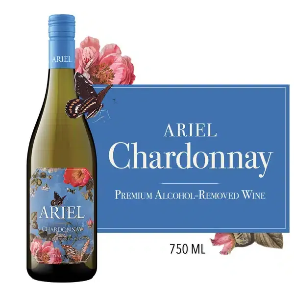 Ariel Chardonnay Non-Alcoholic White (USA, <0.5% ABV)