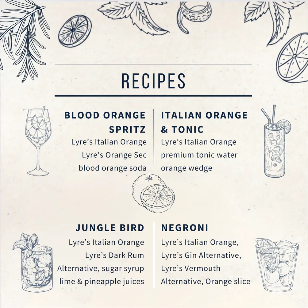 Lyre's - Italian Orange