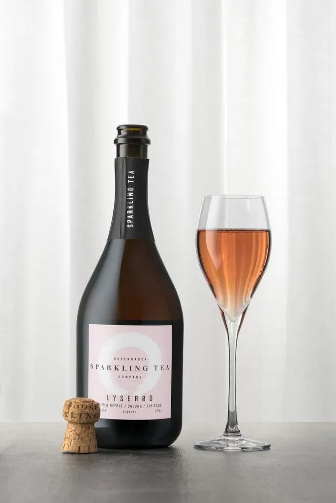 Copenhagen Sparkling Tea LYSEROD - Non-Alcoholic Tea Blend (Organic, 0.0%, 750ml)