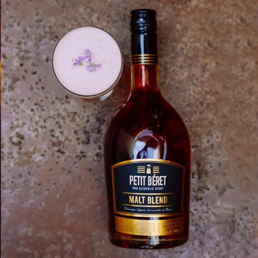 Le Petit Beret Malt Blend Non-Alcoholic Whiskey Spirit (0.0% ABV, France)