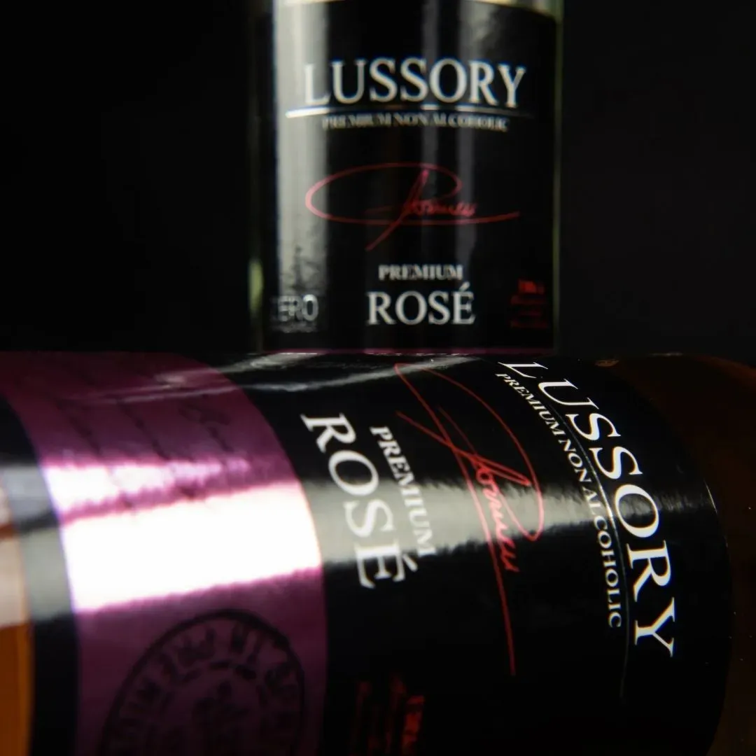 Lussory Premium Rose Non-Alcoholic Rose Wine 