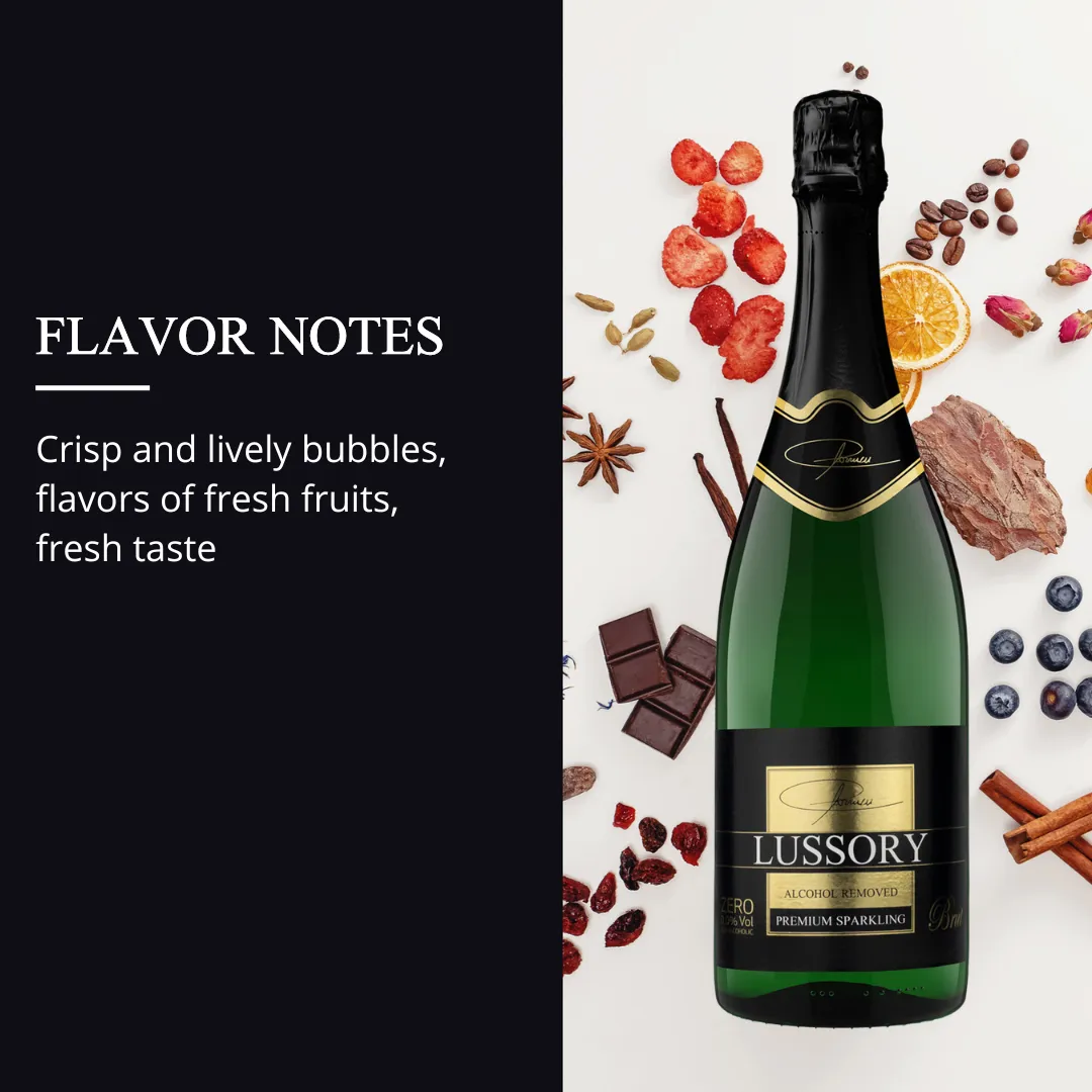 Lussory Premium Sparkling Brut 0.0% Non Alcoholic Wine